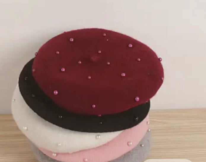 French Pearl Beret