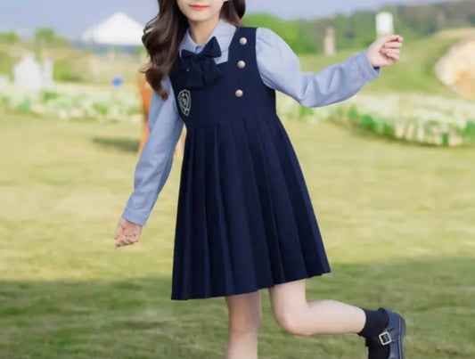 Windsor Blue School Dress